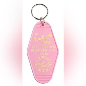 Beverly Hills Hotel Key Ring Motel California*
